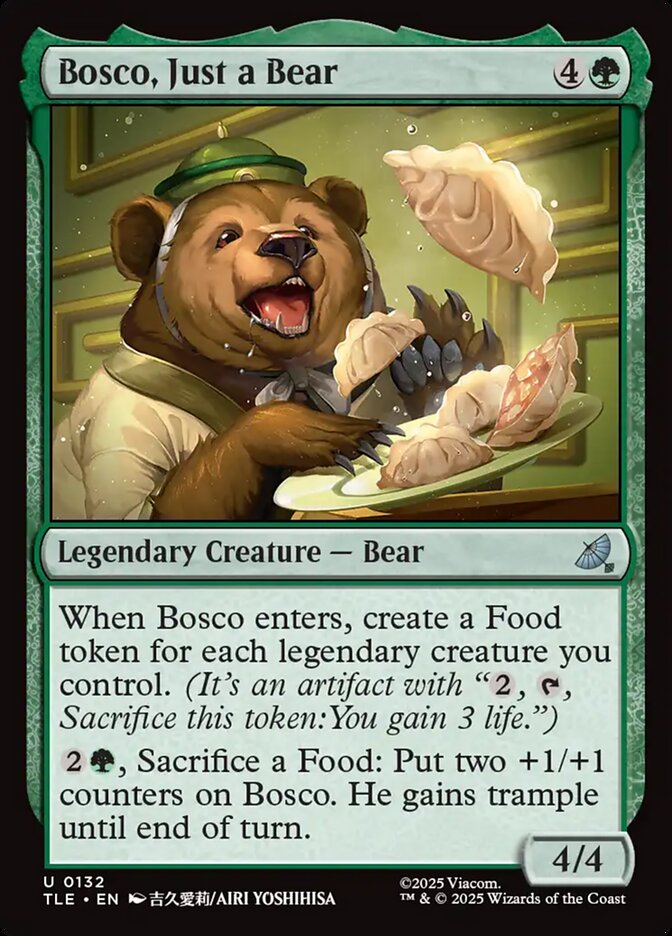 Bosco, Just a Bear, Avatar: The Last Airbender Eternal Card Art