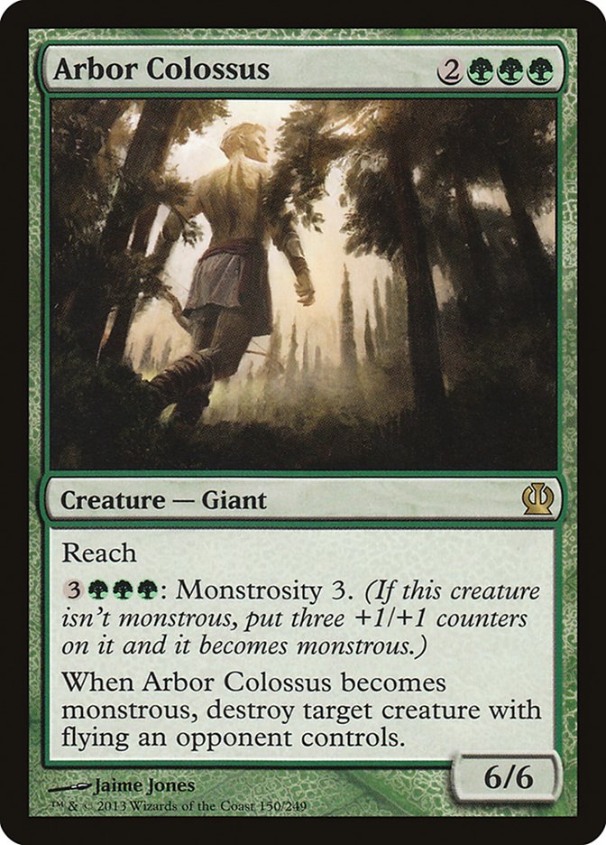 Arbor Colossus, Theros Card Art