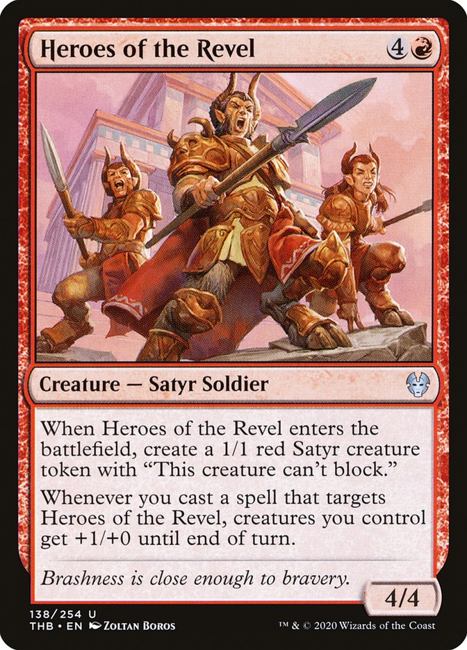 Heroes of the Revel, Theros beyond death Card Art