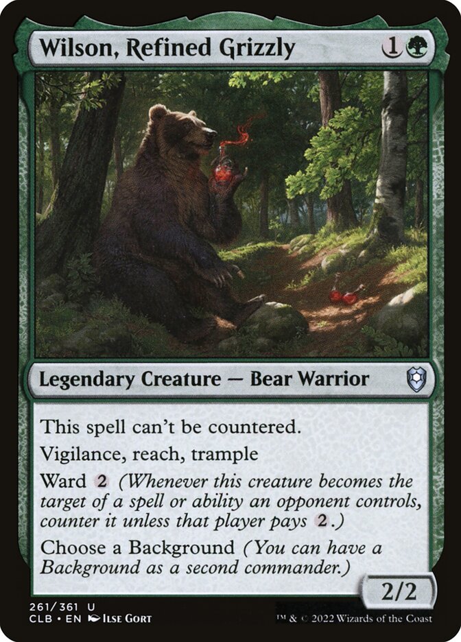 Wilson, Refined Grizzly - Foil