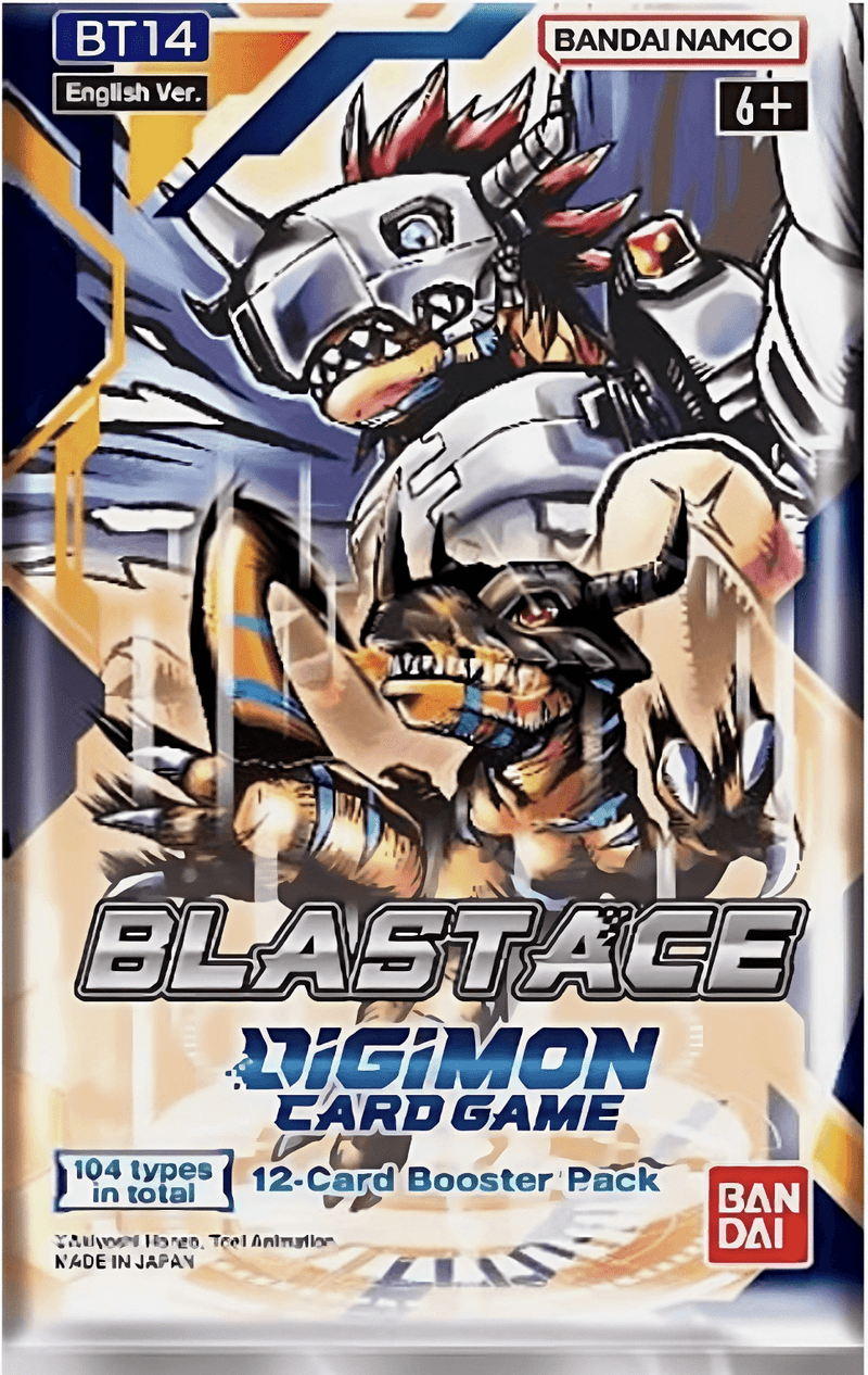 Digimon - Booster Pack - BT14 Blast Ace Manatorsk Digimon - Booster Pack - BT14 Blast Ace Manatorsk
