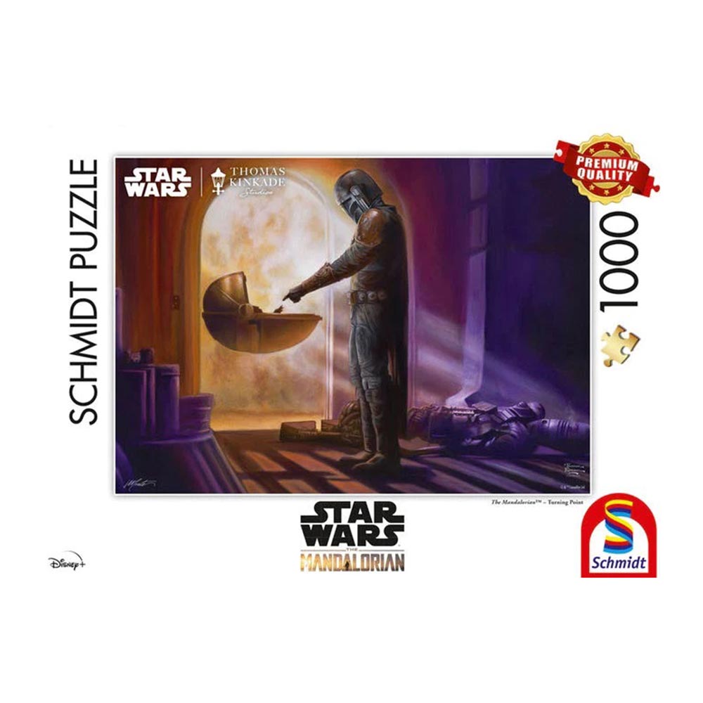 Schmidt - Puzzle - 1000 - Thomas Kinkade: Star Wars The Mandalorian - Turning Point