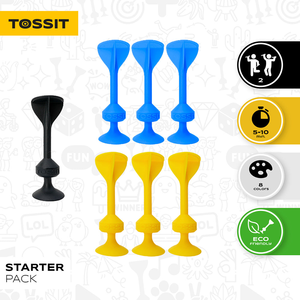Tossit - Starter Pack: Blue/Yellow