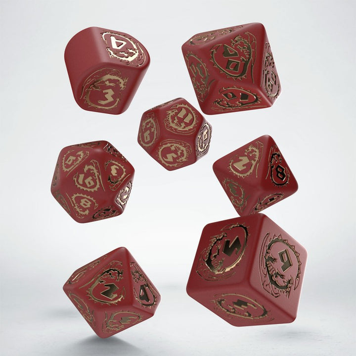 Q Workshop - Dice - RPG Set - Dragons Modern - Ruby
