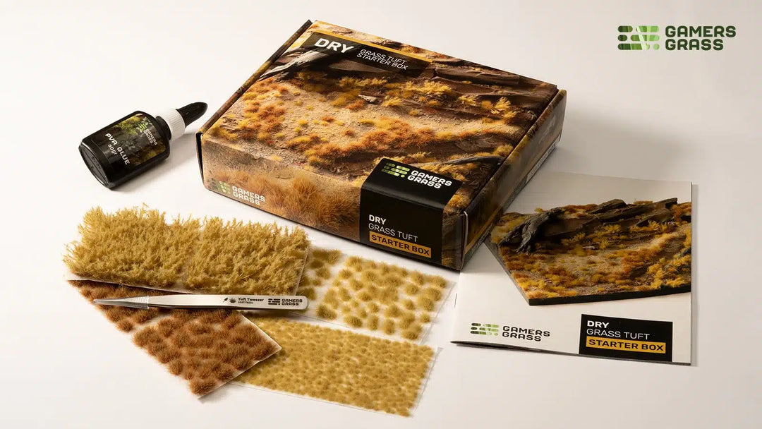 Gamers Grass - Starter Box - Dry Grass