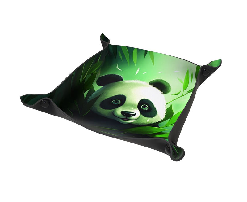 Dice Tray - Forest Panda
