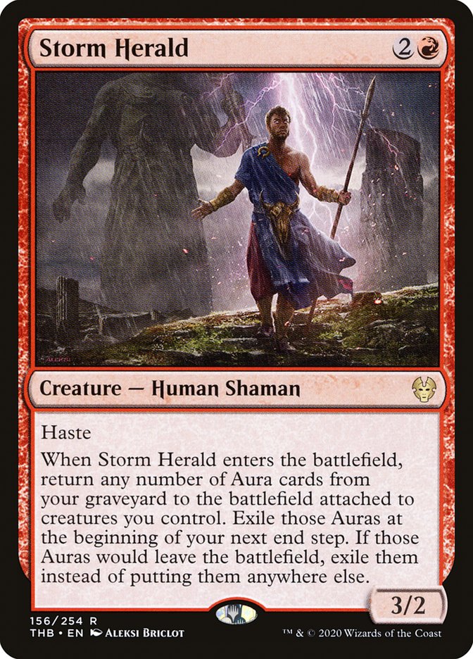 Storm Herald, Theros beyond death Card Art