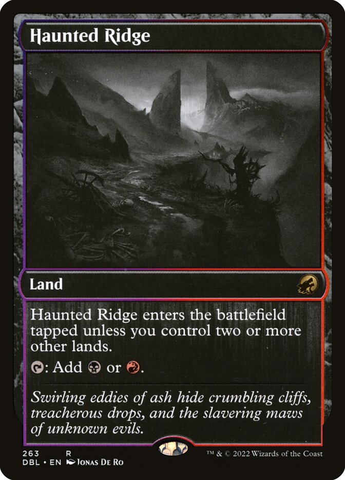 Haunted Ridge - Foil