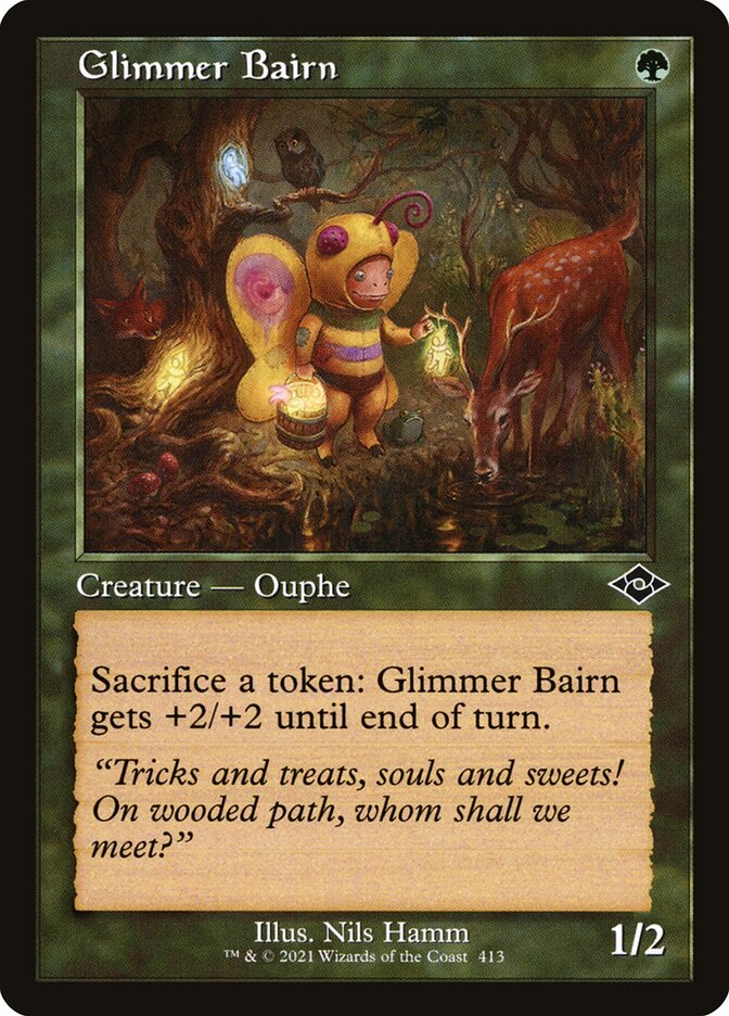 Glimmer Bairn, Modern horizons 2 Card Art