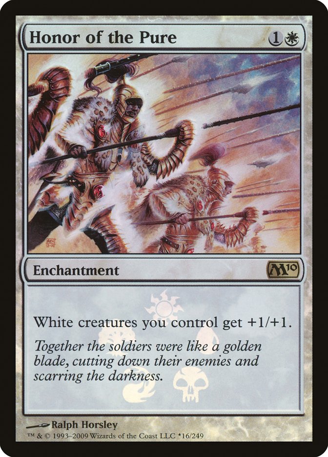 Honor of the Pure, Magic 2010 promos Card Art