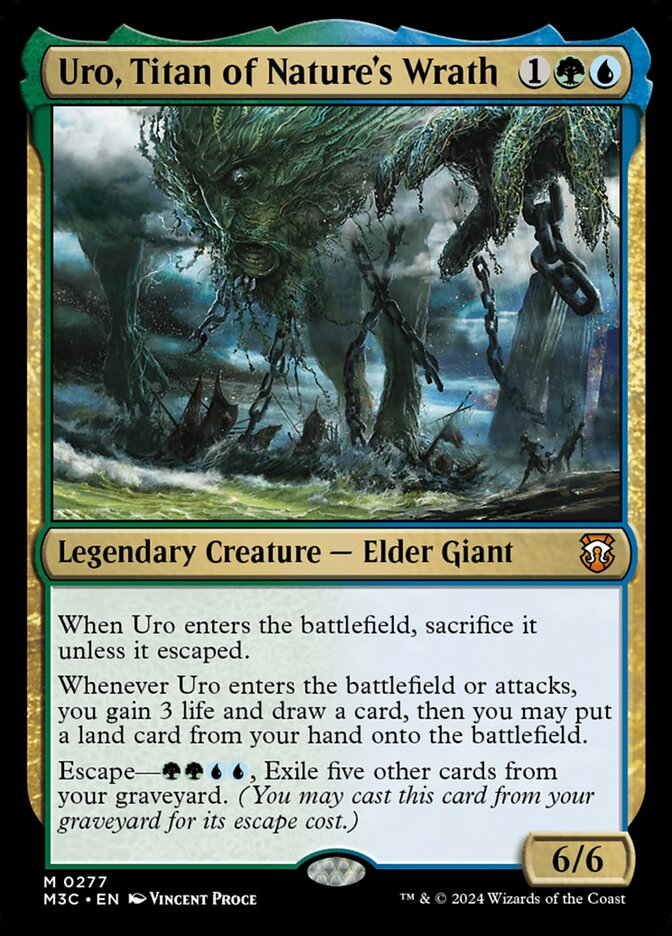 Uro, Titan of Nature's Wrath, Modern Horizons 3 Commander Card Art