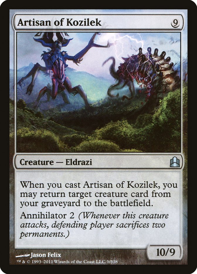 Artisan of Kozilek, Commander 2011 Card Art