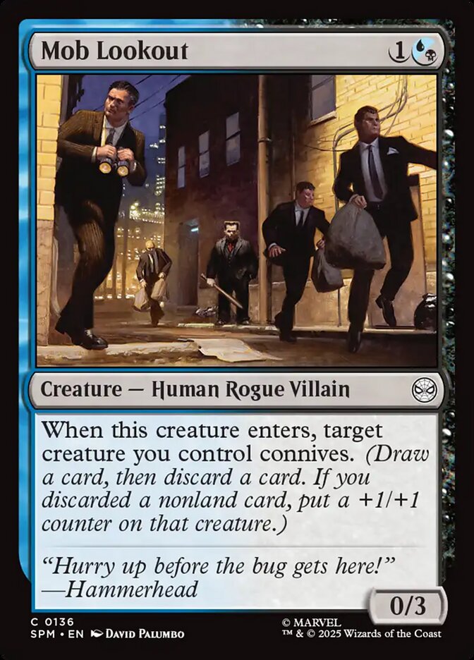 Mob Lookout, Marvel'S Spider-Man Card Art