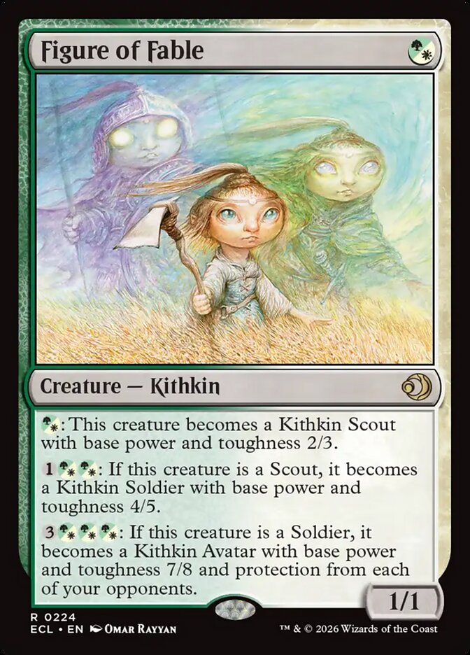 Figure of Fable, Lorwyn Eclipsed Card Art