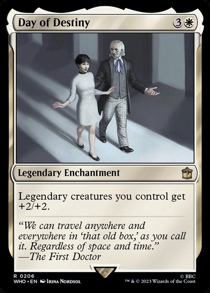 Day of Destiny, Doctor Who Card Art