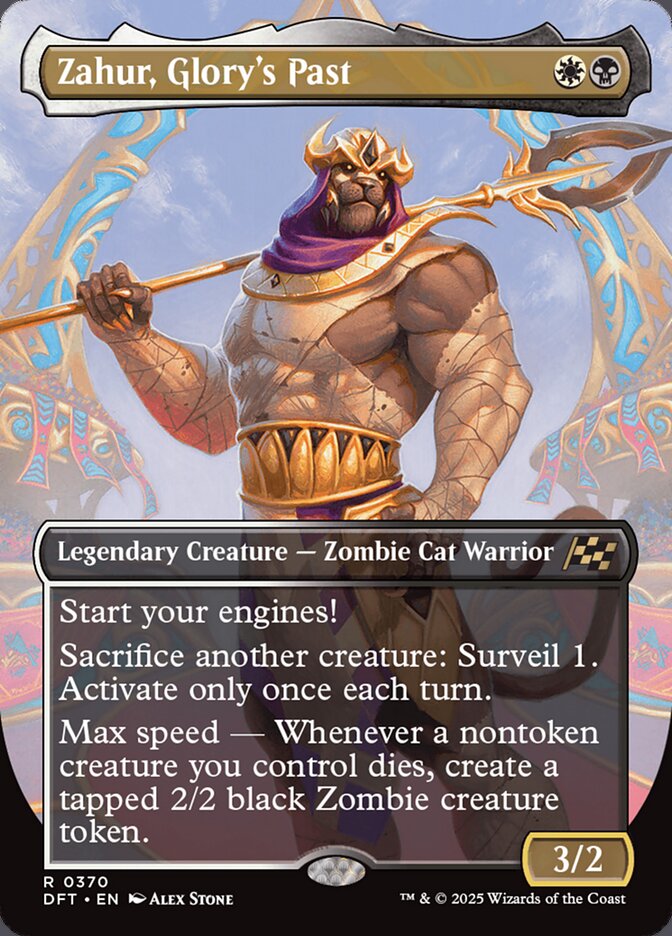 Zahur, Glory's Past, Aetherdrift Card Art