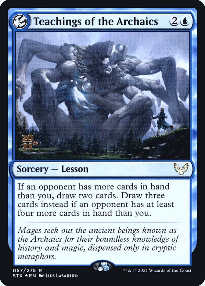 Teachings of the Archaics - Foil