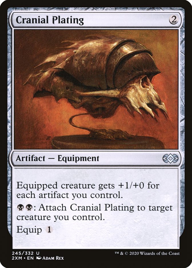 Cranial Plating, Double masters Card Art