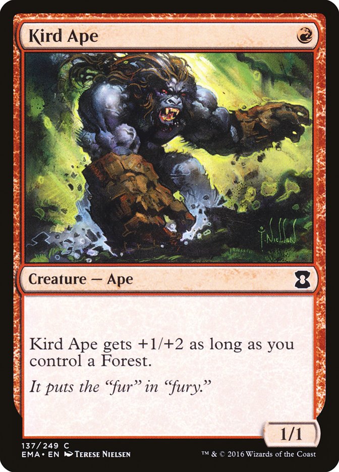 Kird Ape, Eternal Masters Card Art