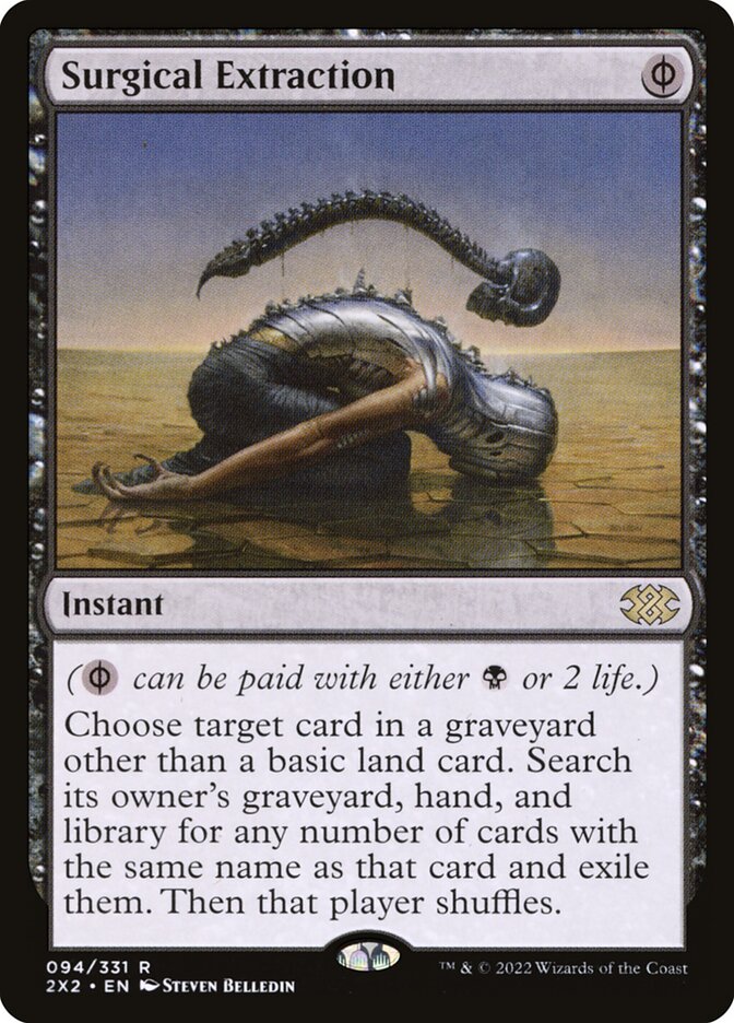 Surgical Extraction, Double Masters 2022 Card Art