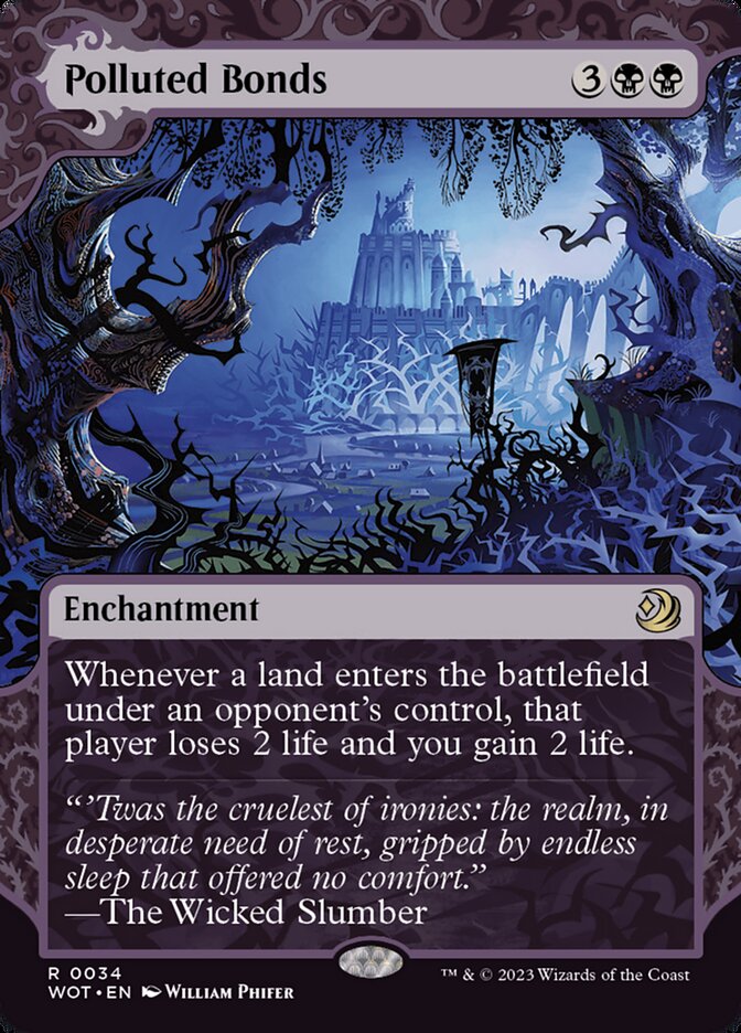 Polluted Bonds, Wilds of eldraine: enchanting tales Card Art