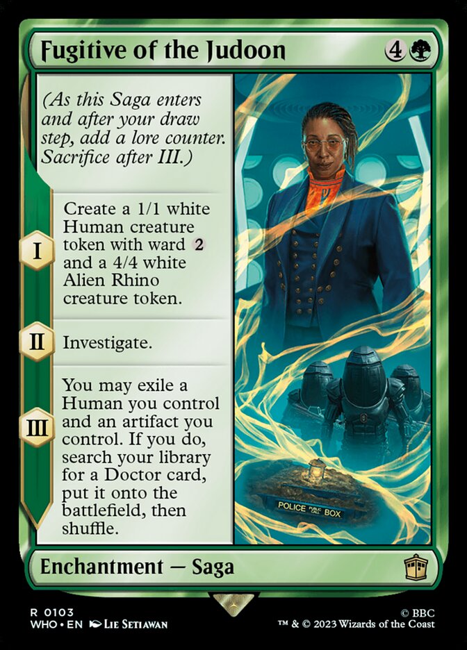 Fugitive of the Judoon, Doctor who Card Art
