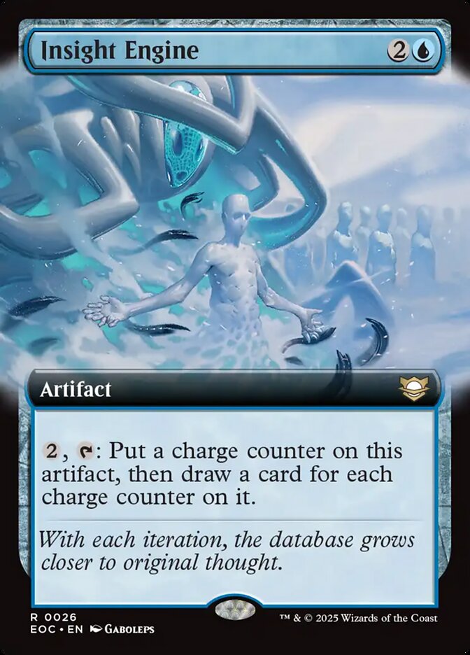 Insight Engine, Edge Of Eternities Commander Card Art