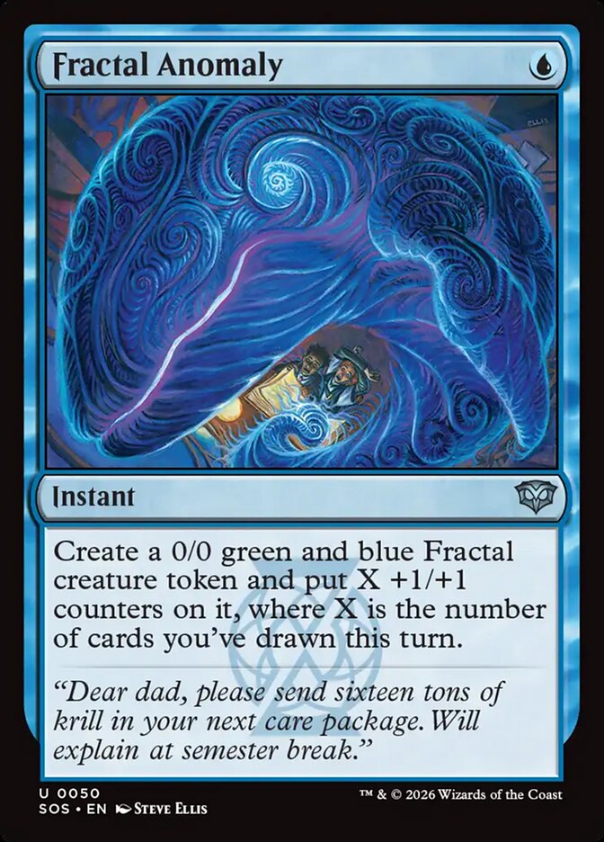 Fractal Anomaly, Secrets Of Strixhaven Card Art