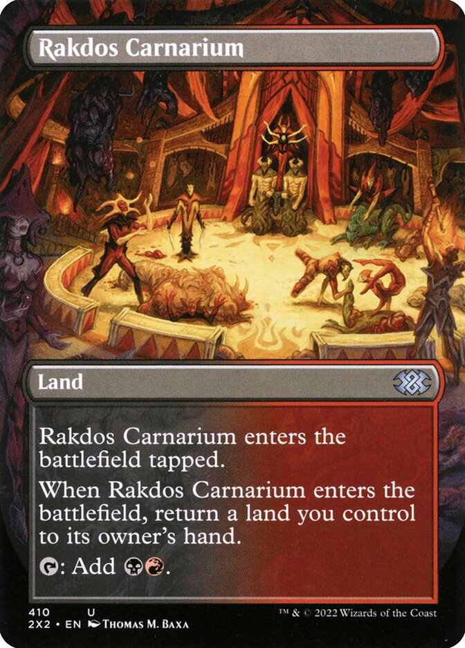 Rakdos Carnarium, Double masters 2022 Card Art