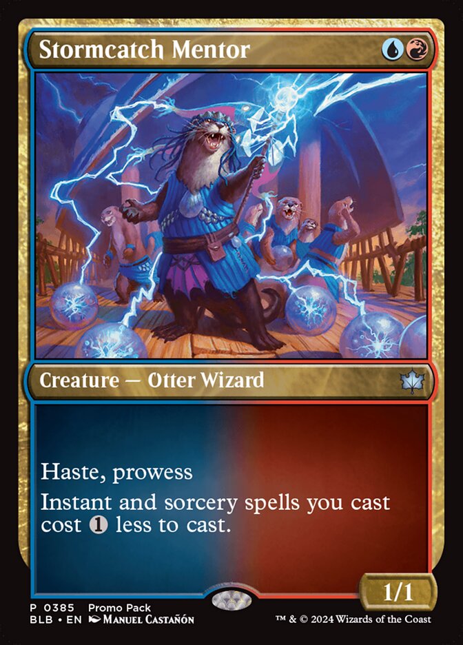Stormcatch Mentor, Bloomburrow Card Art