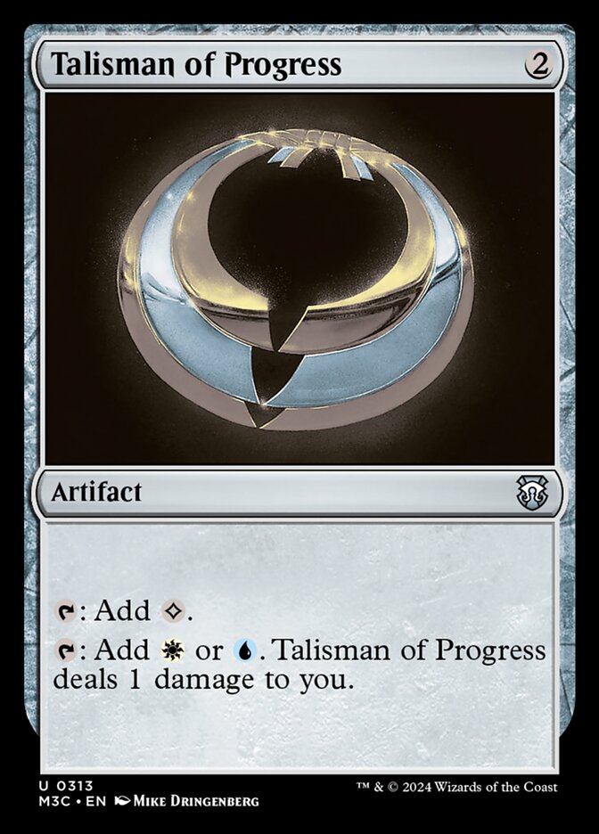 Talisman of Progress, Modern horizons 3 commander Card Art