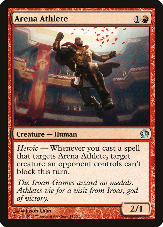 Arena Athlete, Theros Card Art