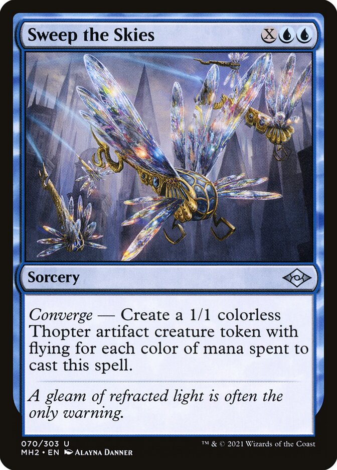 Sweep the Skies, Modern horizons 2 Card Art