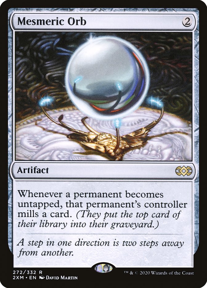 Mesmeric Orb, Double masters Card Art