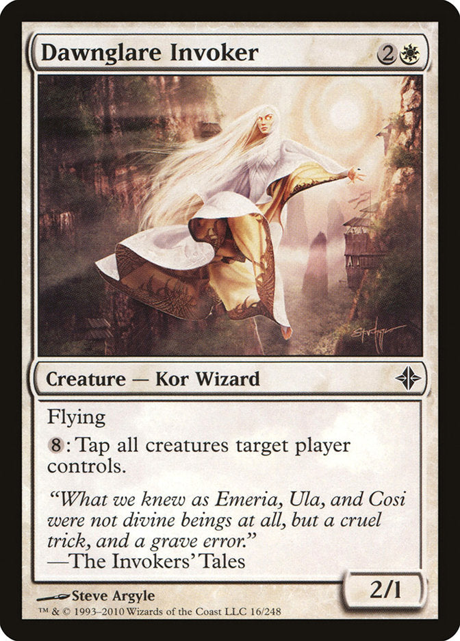 Dawnglare Invoker, Rise Of The Eldrazi Card Art