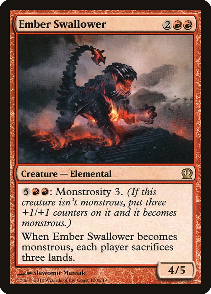Ember Swallower, Theros Card Art