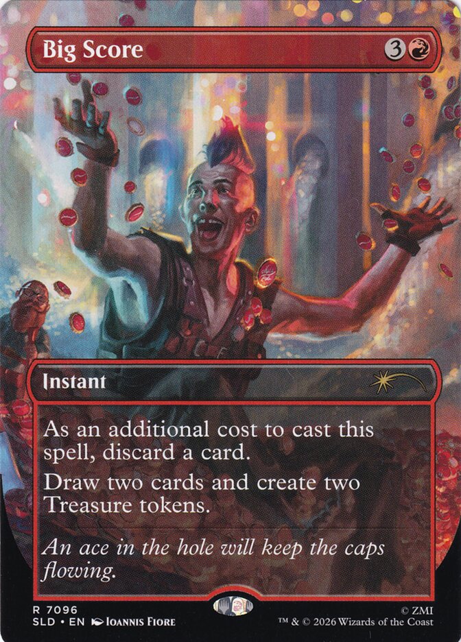 Big Score, Secret Lair Drop Card Art