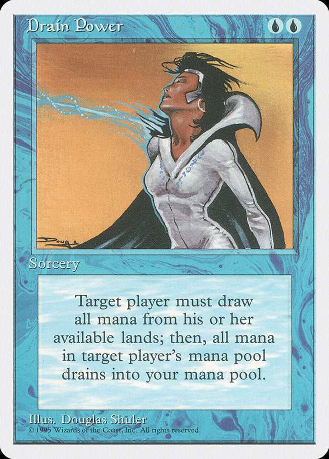 Drain Power, Fourth Edition Card Art