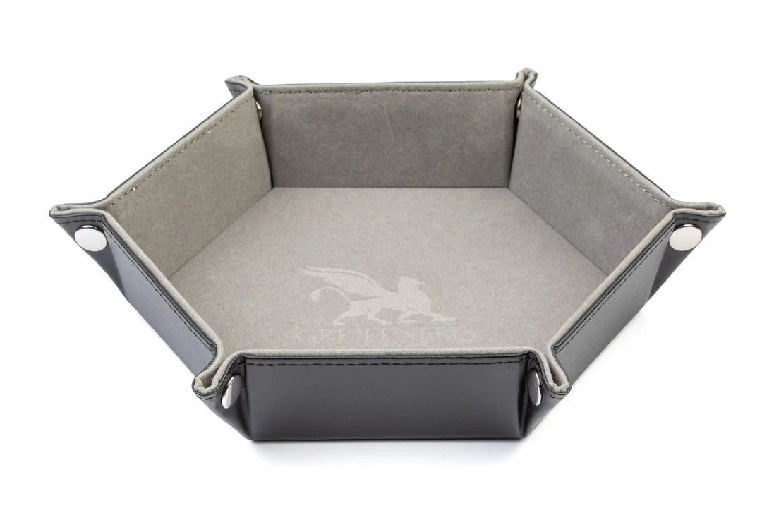 Greifenfels - Dice Tray - Hexagon Series - Grey