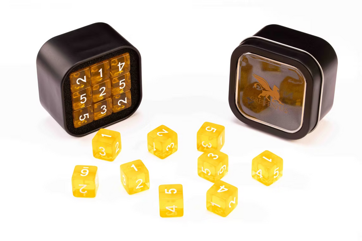 Greifenfels - Dice - D6 Series: Transparent