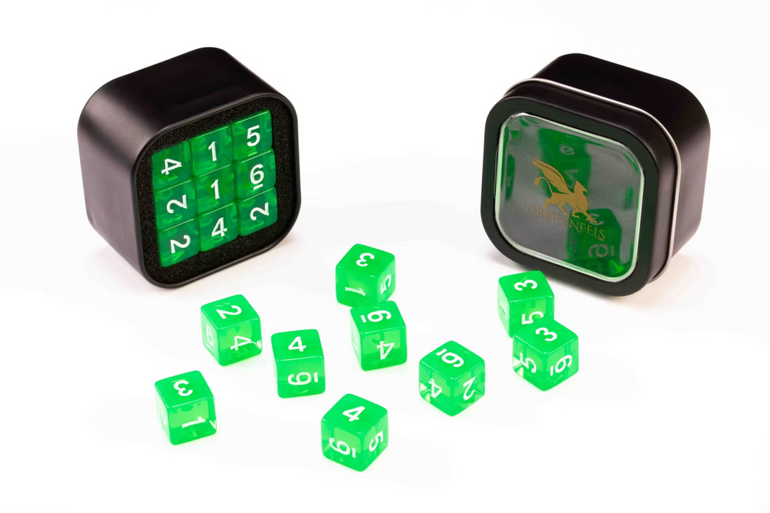 Greifenfels - Dice - D6 Series: Transparent