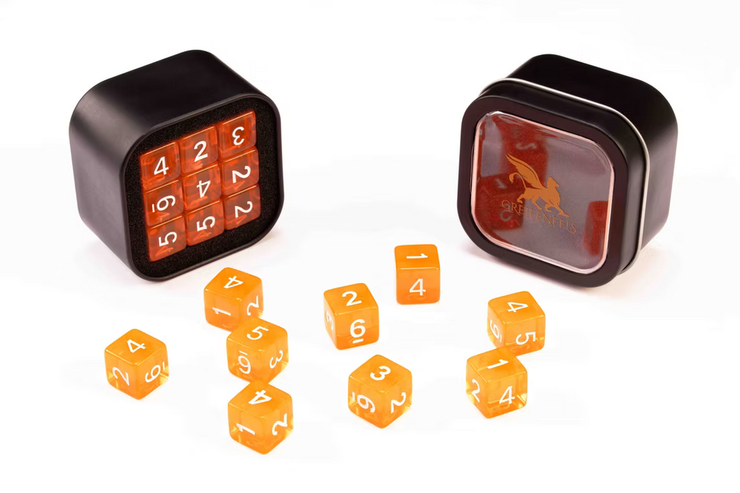 Greifenfels - Dice - D6 Series: Transparent