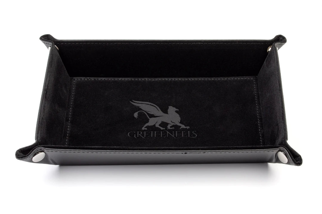 Greifenfels - Dice Tray - Rectangle Series - Black