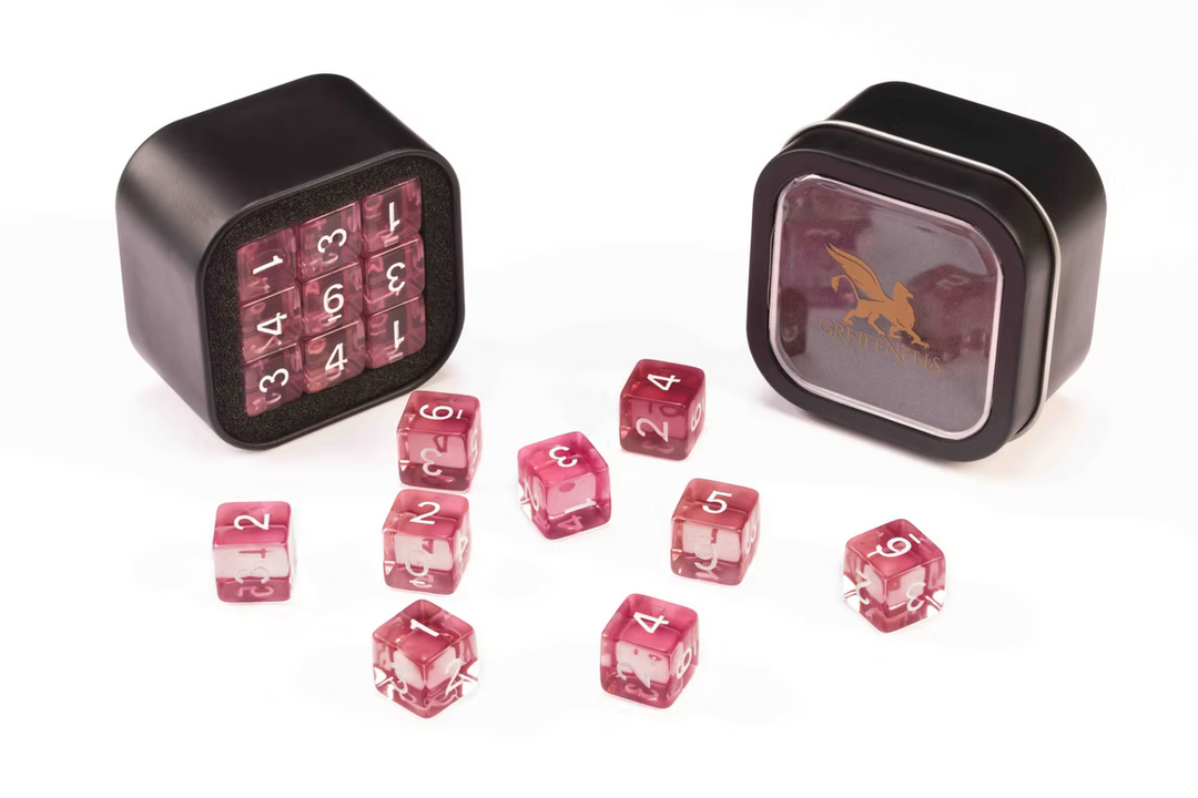 Greifenfels - Dice - D6 Series: Transparent
