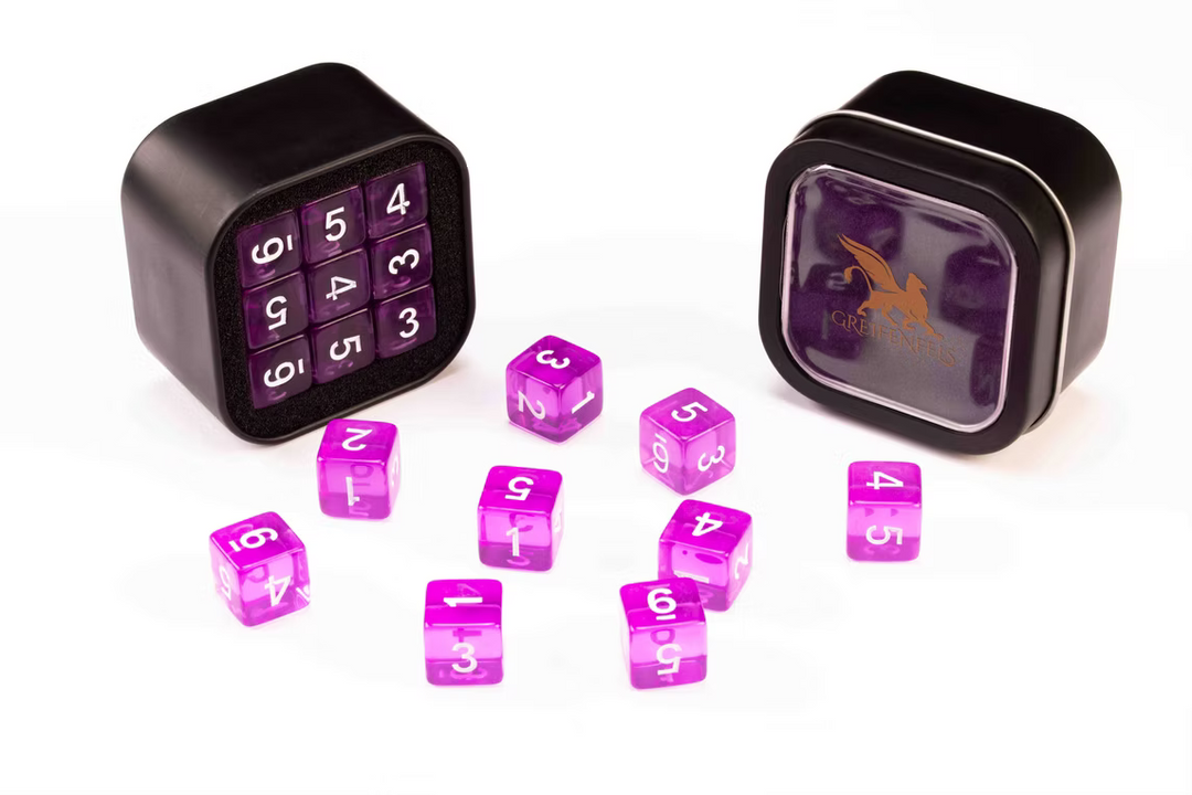 Greifenfels - Dice - D6 Series: Transparent