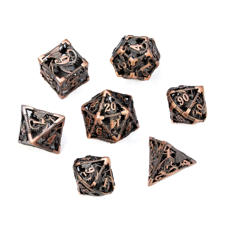 Greifenfels - Dice - Void Series - Copper Dragon