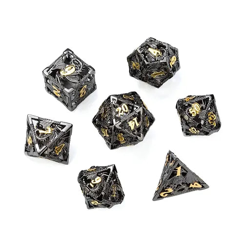 Greifenfels - Dice - Void Series - Black Dragon