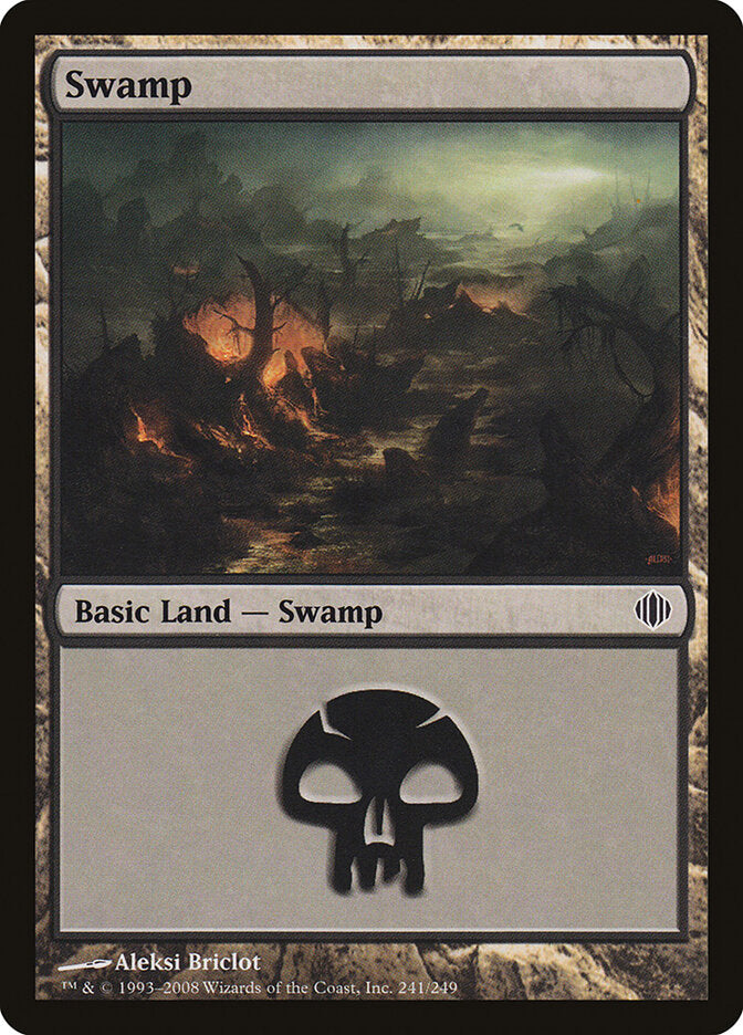 Swamp, Shards Of Alara Card Art