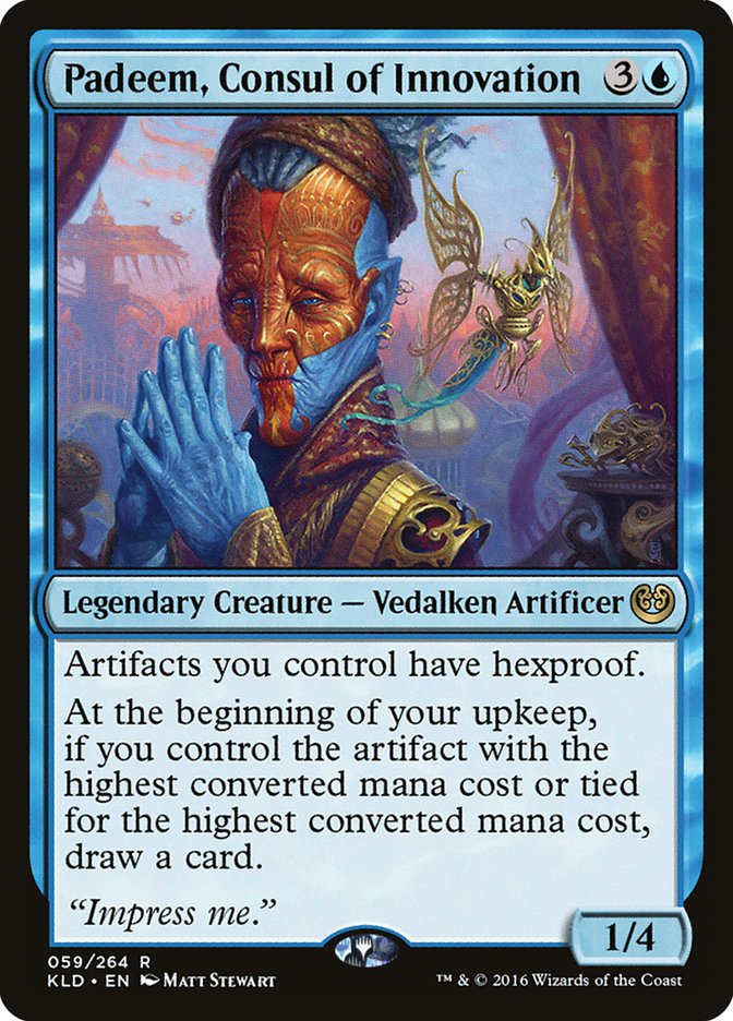 Padeem, Consul of Innovation, Kaladesh Card Art
