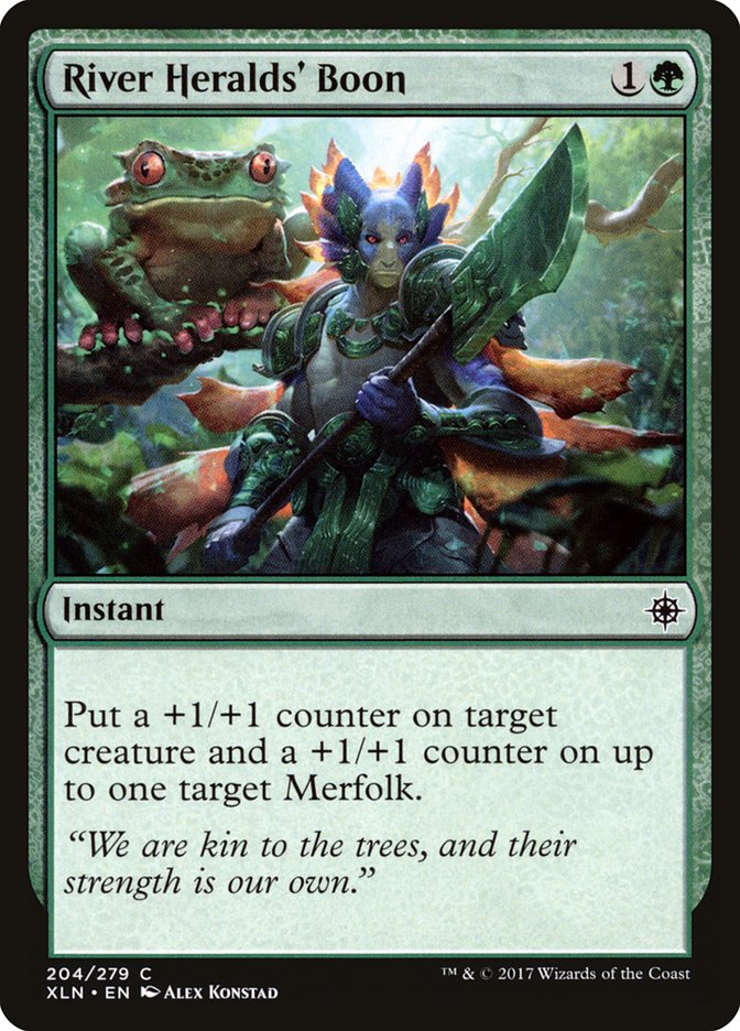 River Heralds' Boon, Ixalan Card Art